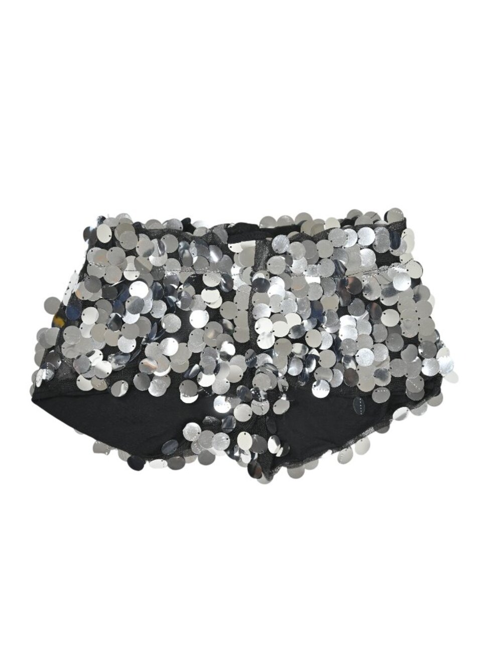 Omighty Sequin Shorts in Silver